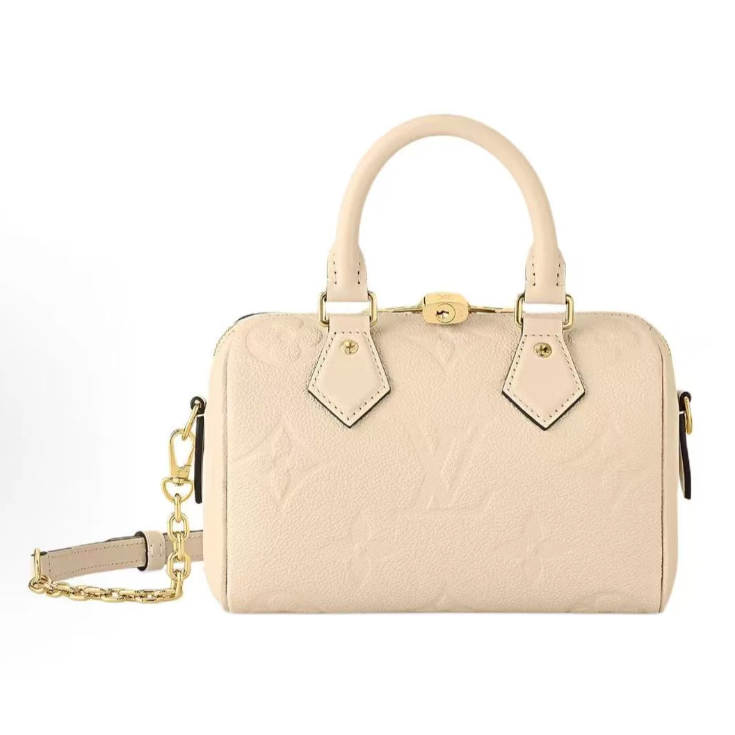 99新 LouisVuitton/路易威登 安洁利路易威登白色speedy20