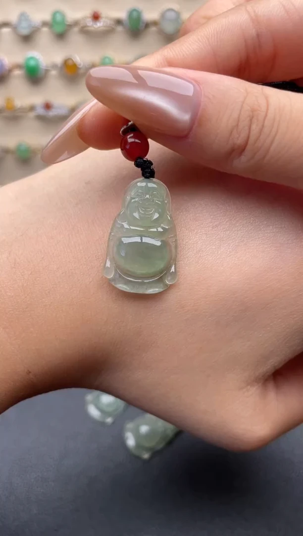 未镶嵌戒指翡翠七*~一物一证一礼盒