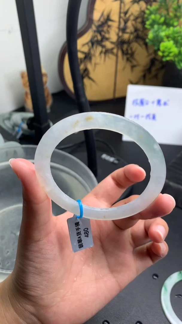 定制翡翠手镯定制未镶嵌叮当56-59