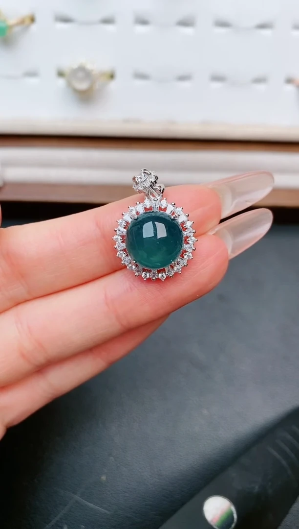 【闪购商品】翡翠戒指银S925镶嵌.....