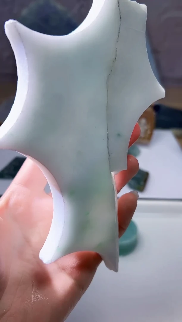 裸石翡翠天然翡翠A货玉 南 906