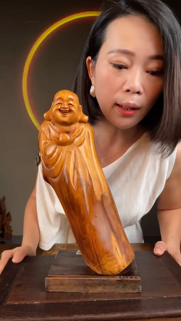 柏木（崖柏）手工摆件,先抢先得! 编号:28