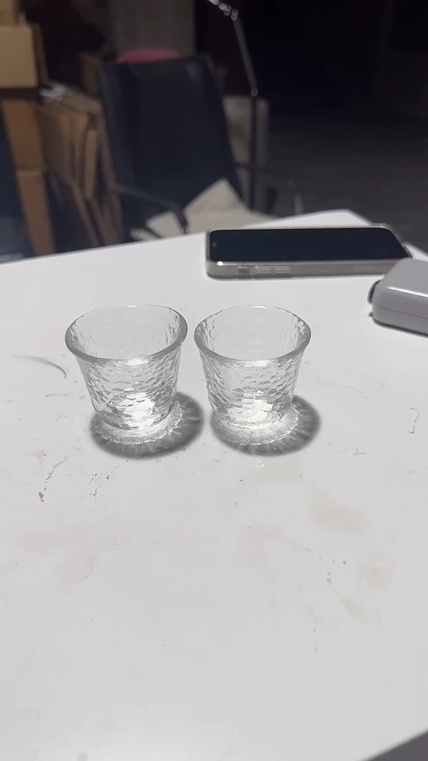 手工艺品琉璃手工琉璃水晶杯3只