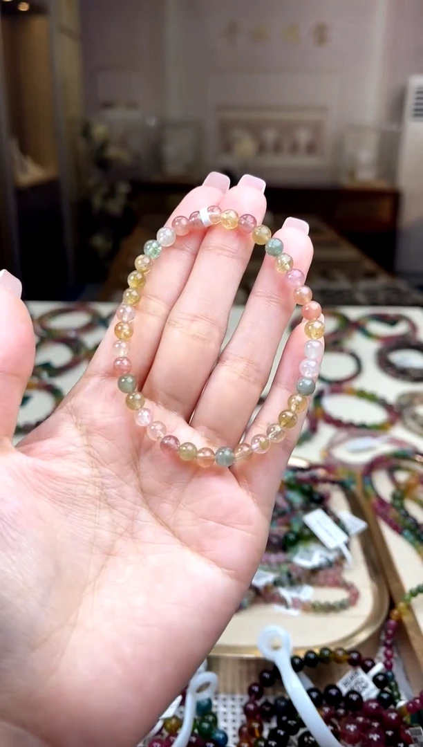 【闪购商品】碧玺/未镶嵌5mm+碧玺单圈多样性发货