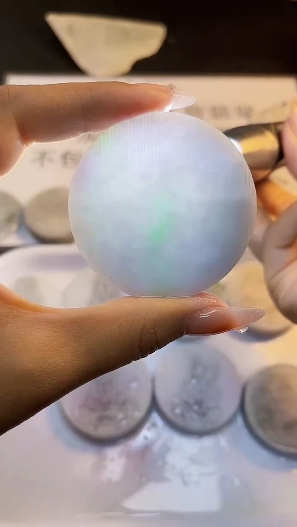 翡翠裸石缅甸天然翡翠A货027