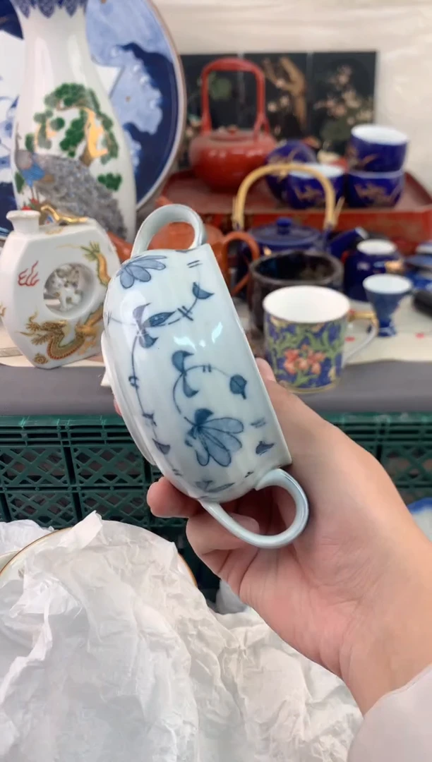 【闪购商品】瓷片茶杯酒杯酒盏