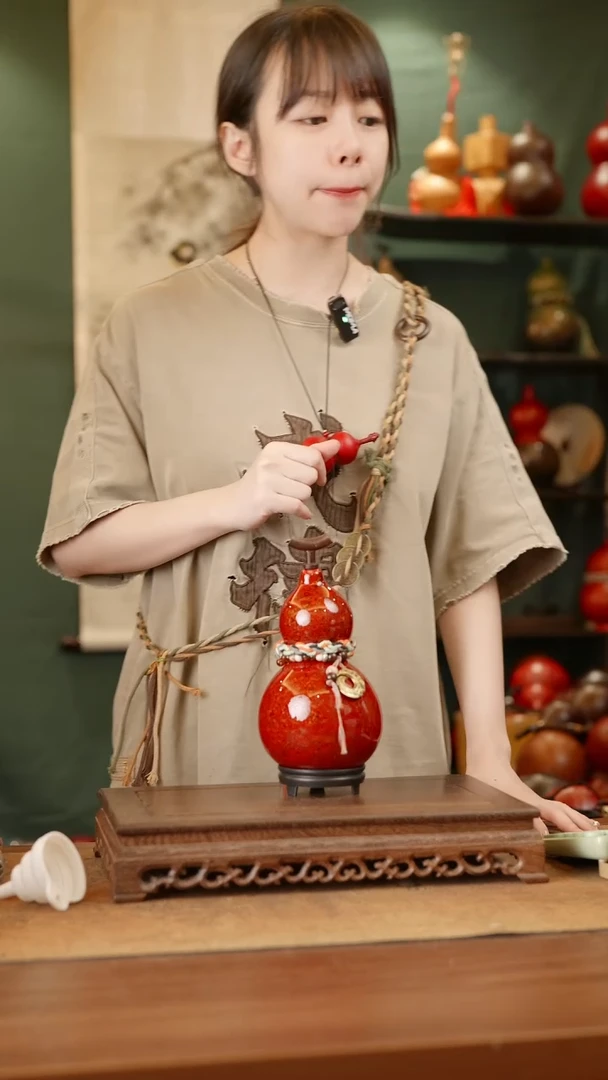 134号精品天然大漆酒葫芦一物一拍~