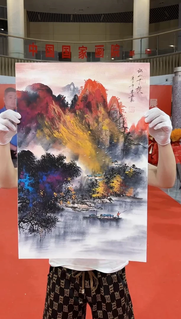 国画周建真老师绘画作品7-8