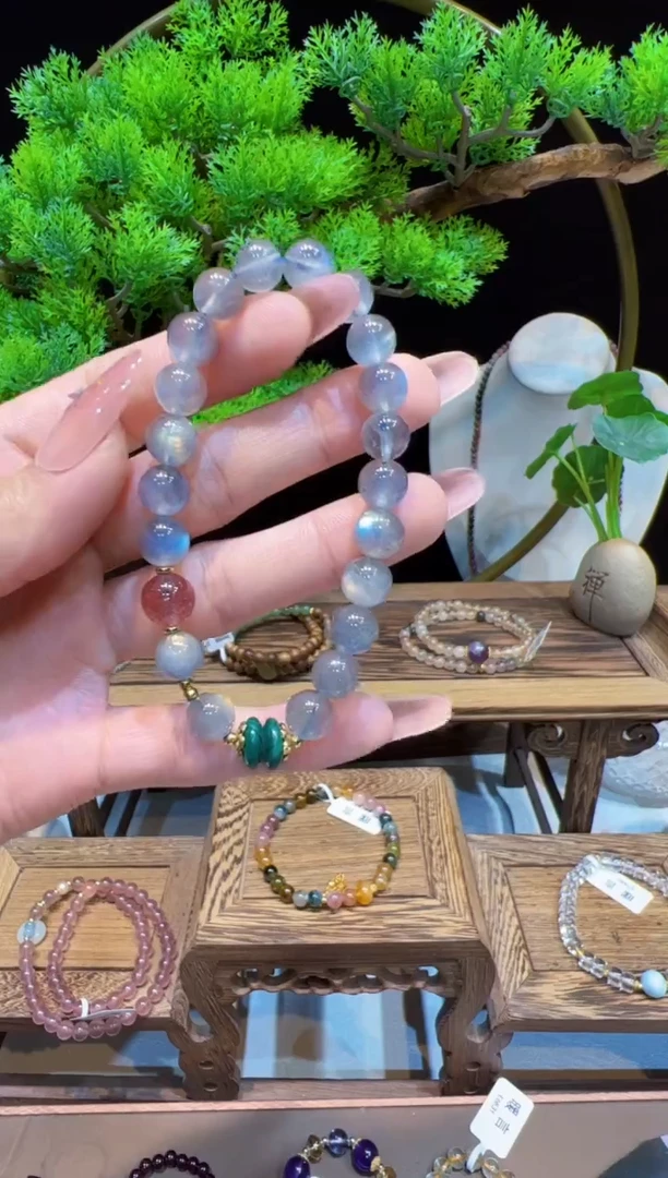 手链未镶嵌长石@@手饰