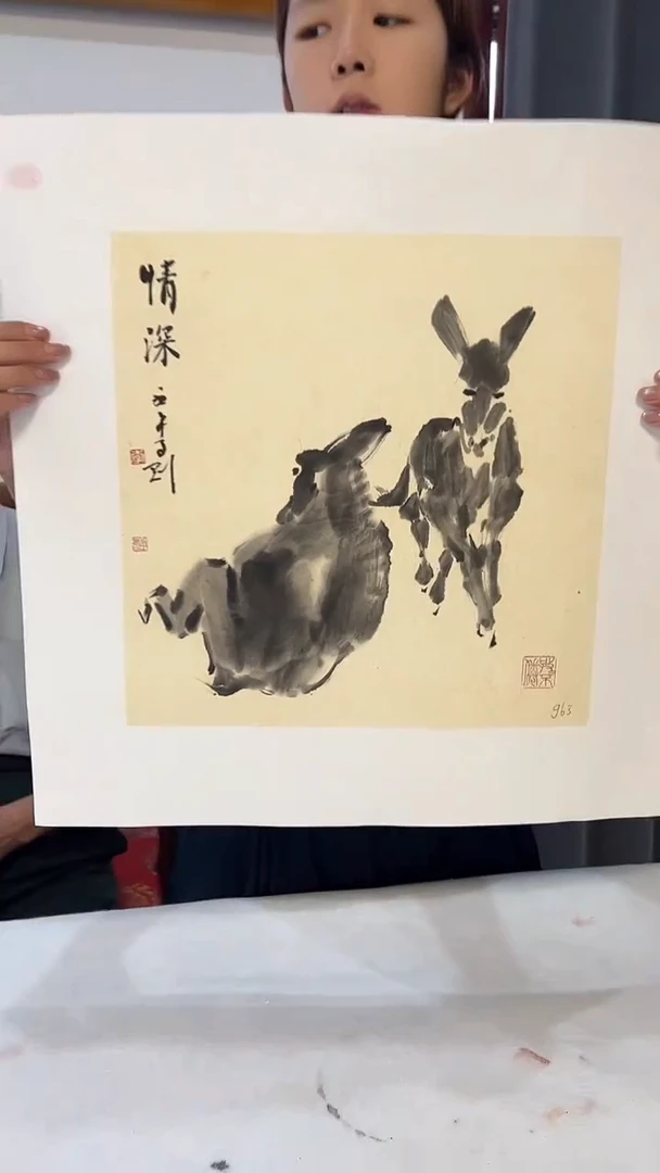 国画李子刚国画作品10