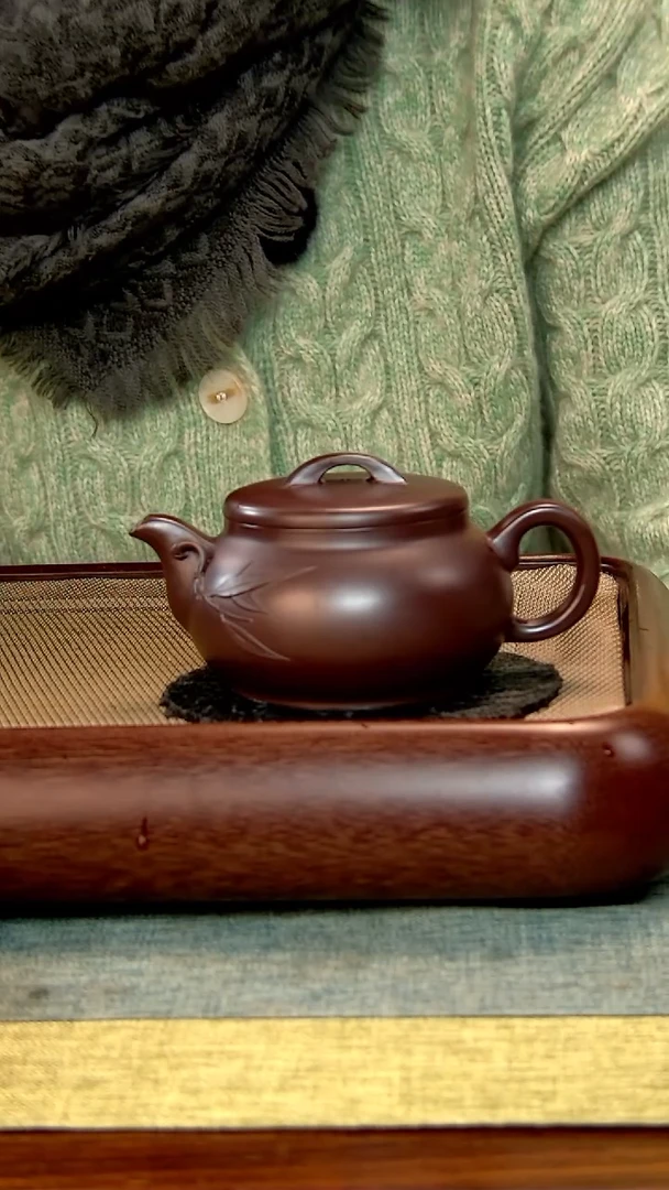 【闪购商品】紫砂茶壶15徐记福康 百年紫砂