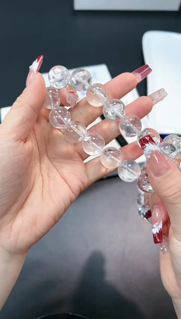 【闪购商品】水晶手串未镶嵌81c多样性发其一/1条默认微瑕