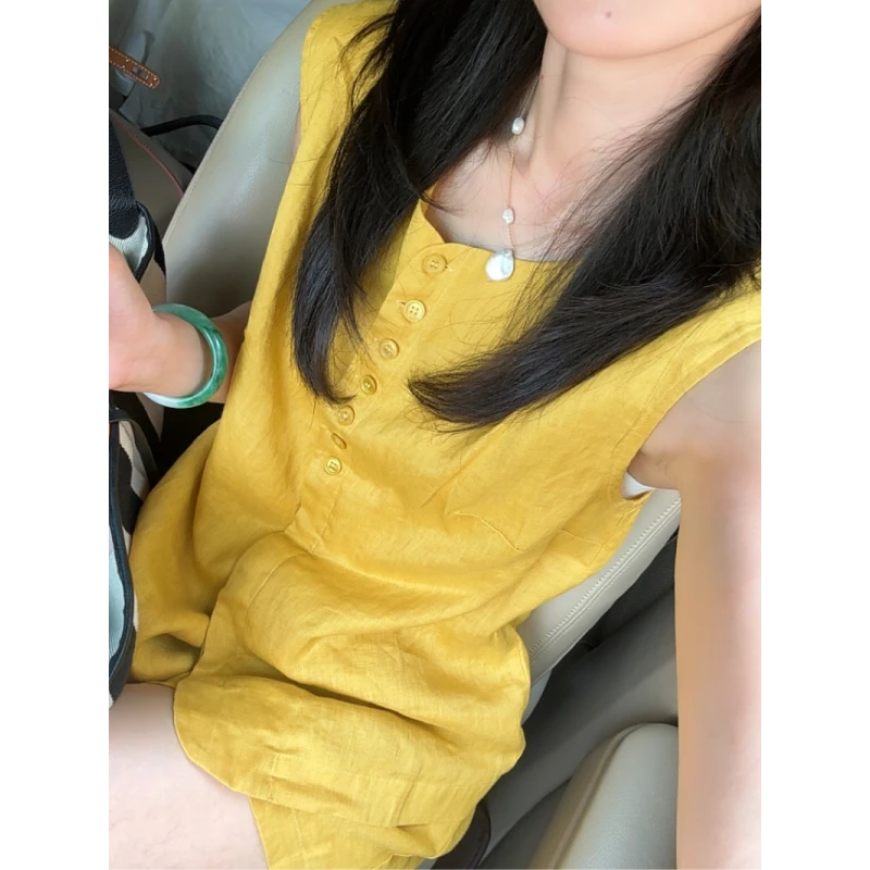 （堇染轻夏）文艺意境高级显白显气质堇染轻夏套装