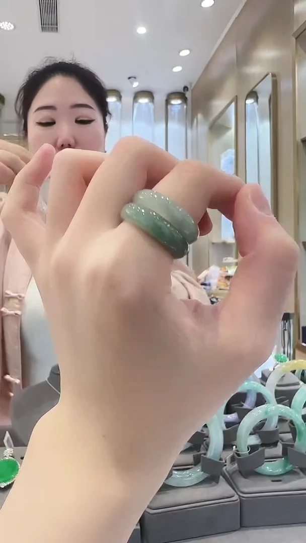 翡翠戒指未镶嵌45多样发一