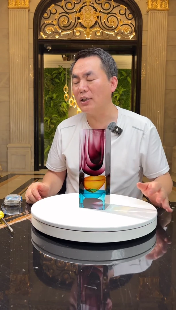 摆件AJ05696滴露艺术琉璃摆件
