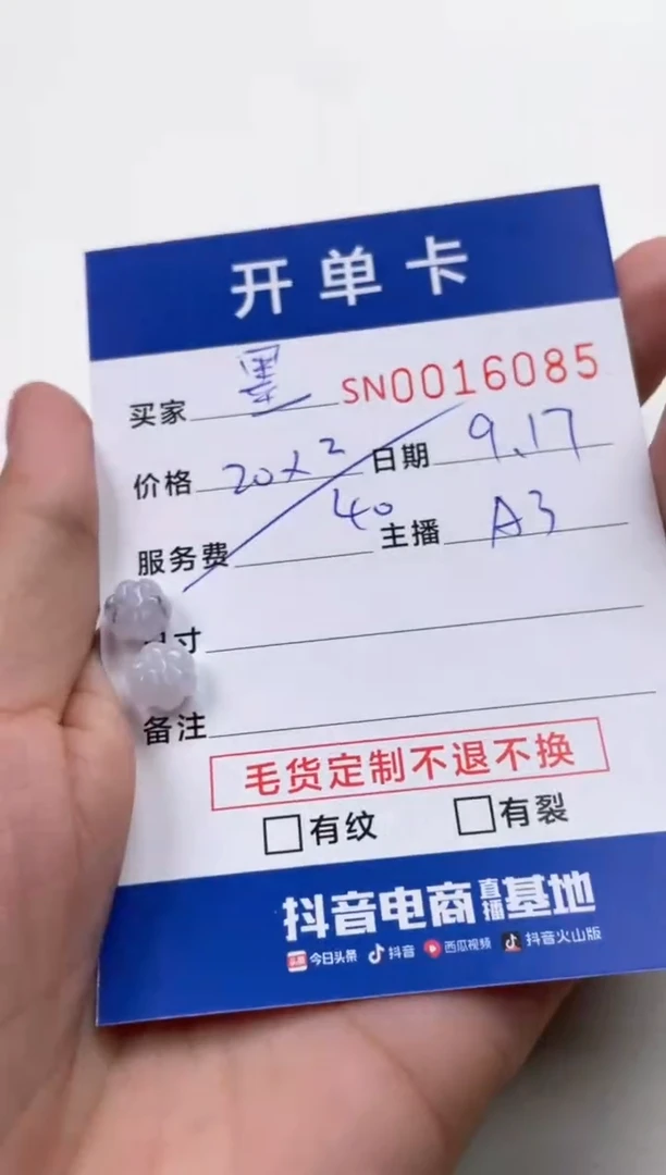 颈饰未镶嵌翡翠墨****100016085