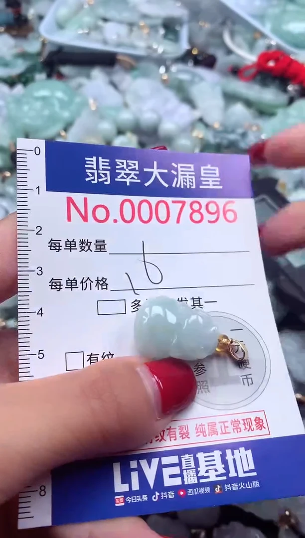 颈饰未镶嵌翡翠7896