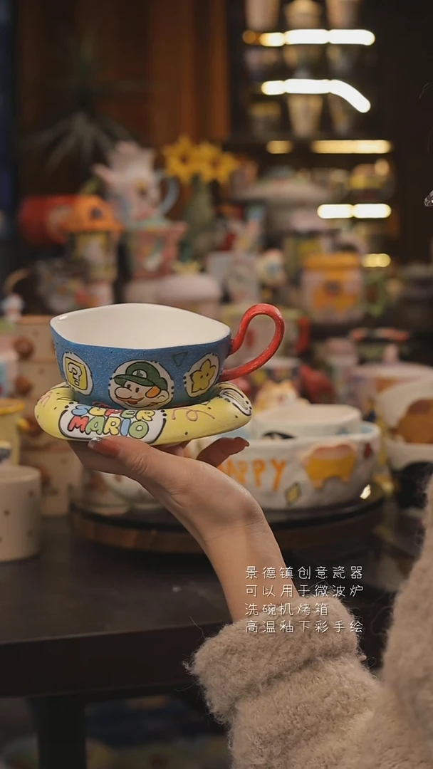 景德镇釉下彩绘设计师款式陶瓷