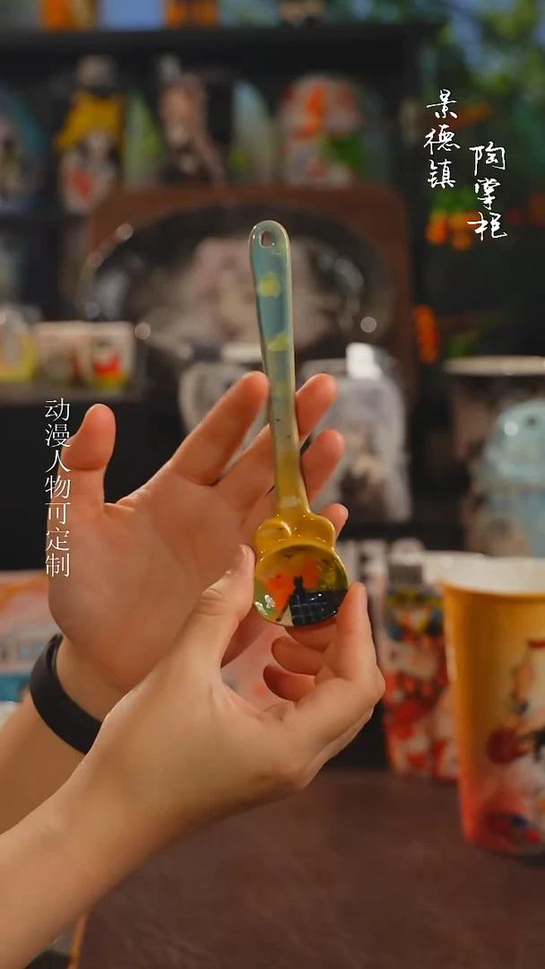 景德镇高温釉下彩纯手工手绘