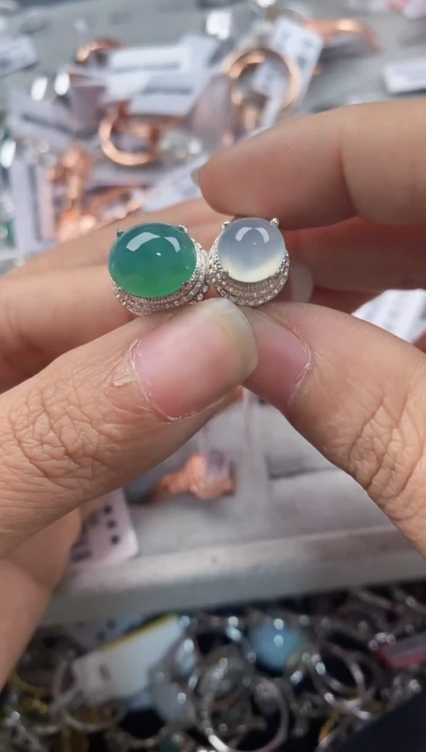 未镶嵌戒指翡翠11               5