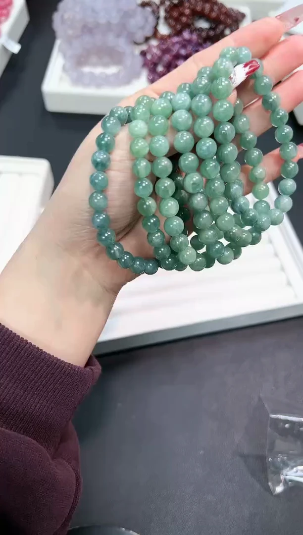 【闪购商品】水晶手串未镶嵌5E多样性发其一/1条默认微瑕