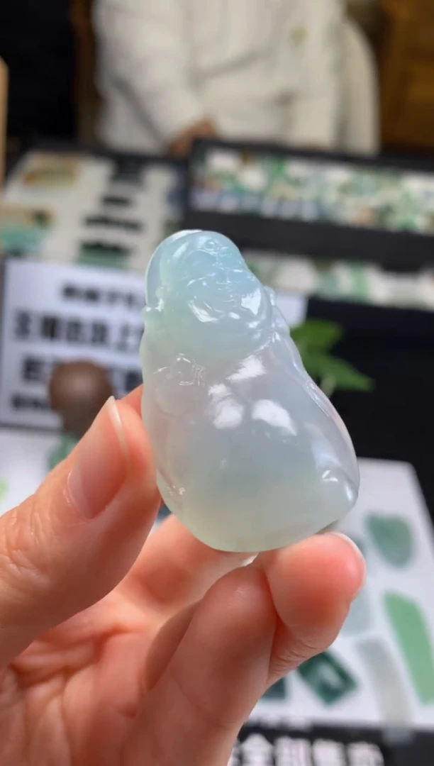 【闪购商品】定制翡翠未镶嵌吊坠-86225