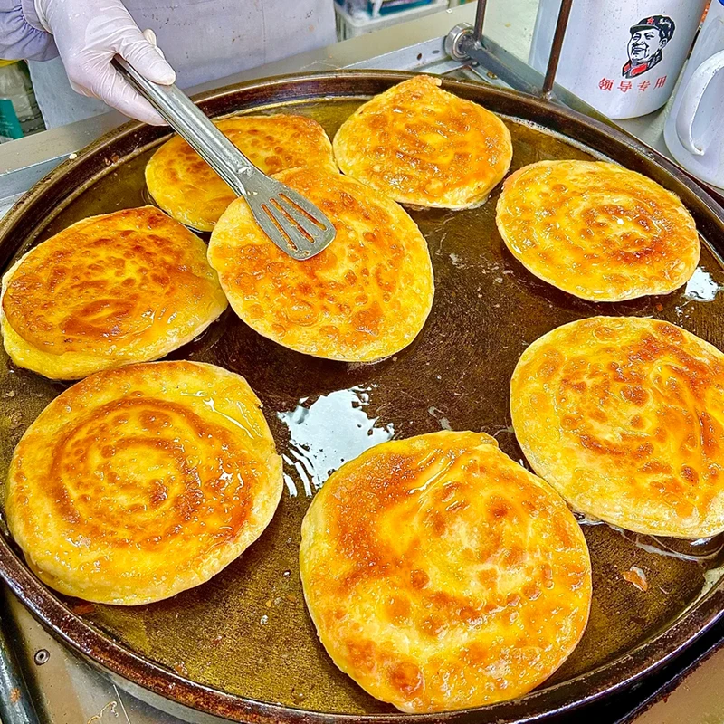 【非起鼓灌饼】吊炉鸡蛋灌饼儿童速食营养早餐饼胚半成品家用饼皮