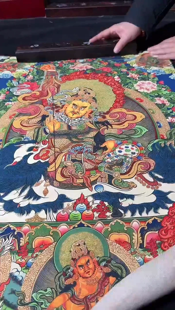 卷轴画藏式珍藏彩绘艺术馆141