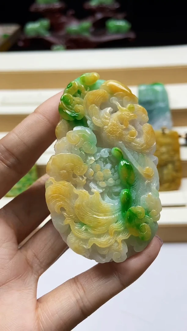 未镶嵌挂件翡翠翡翠A货
