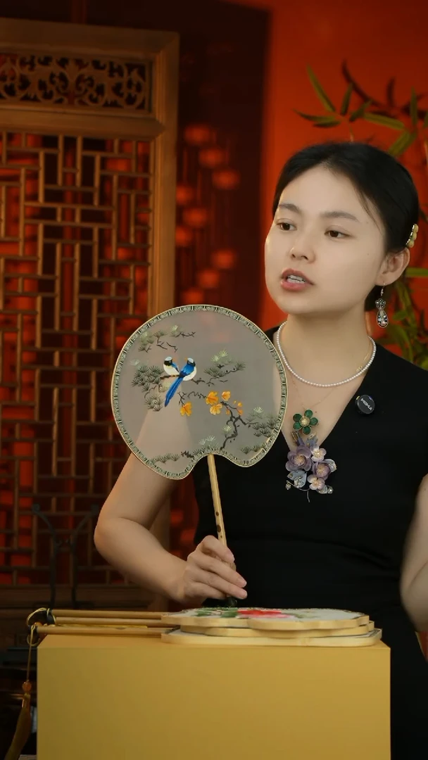 刺绣纯手工非遗国风饰品