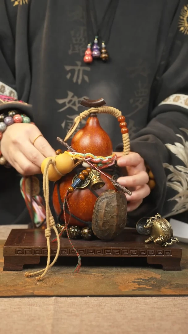 【闪购商品】63大漆葫芦一物一拍记葫堂出品