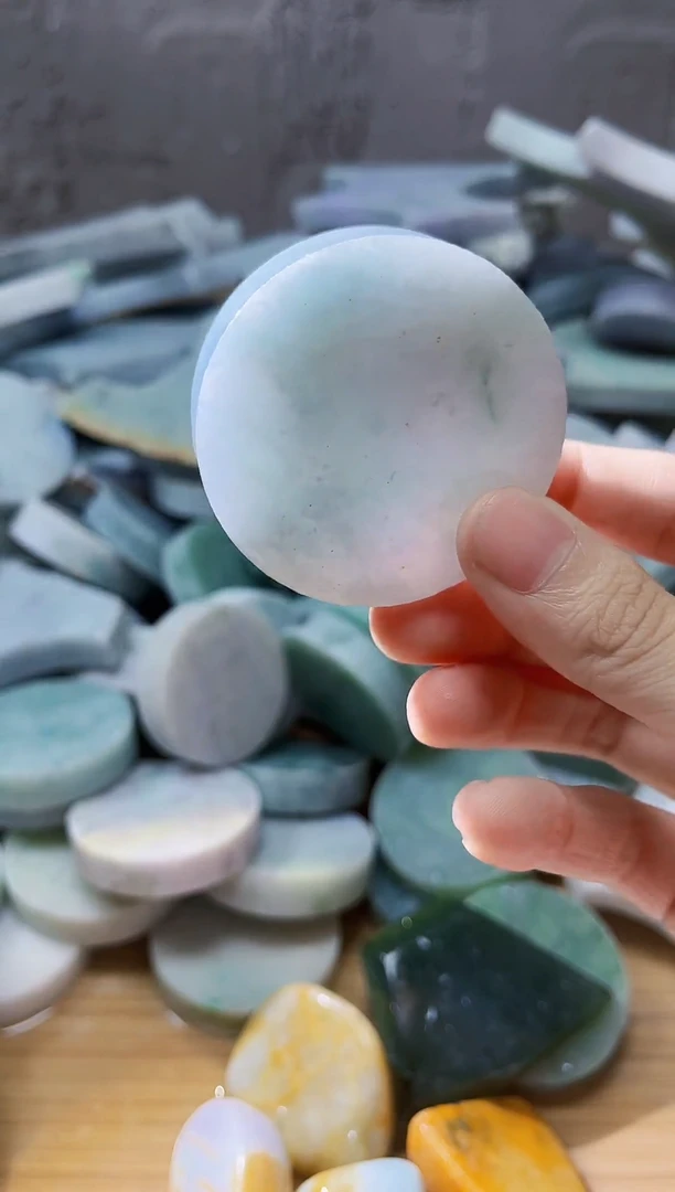 裸石翡翠翡翠a货正品玉石南陈974