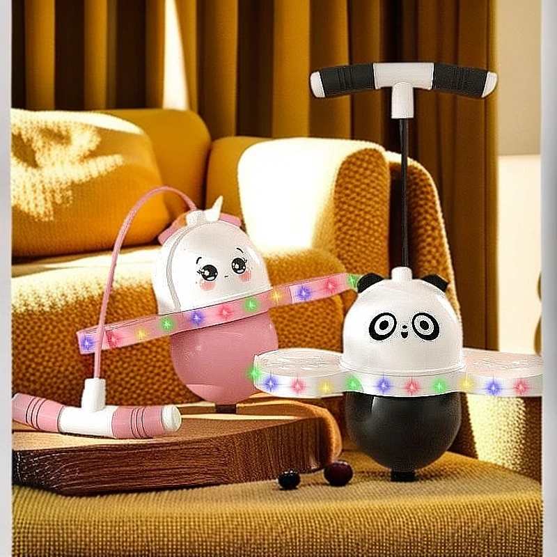 发光蹦蹦球儿童平衡跳跳球健身弹跳球幼儿园小孩跳高弹力耐磨加大