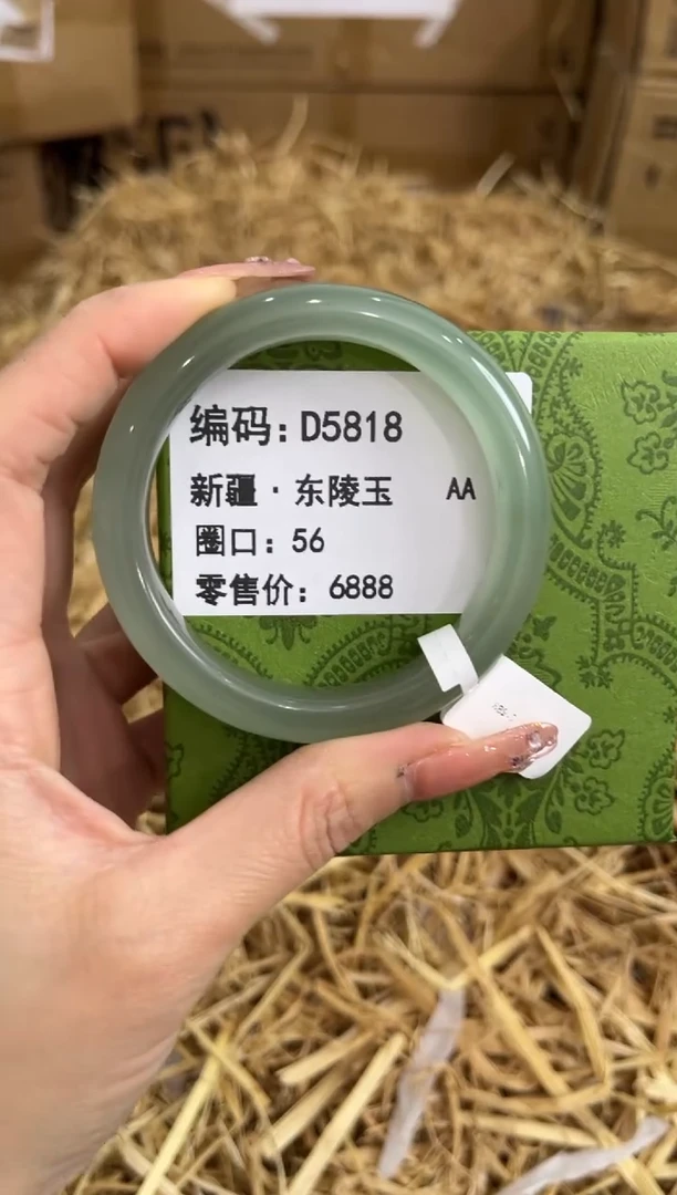 未镶嵌手镯石英质玉D5818