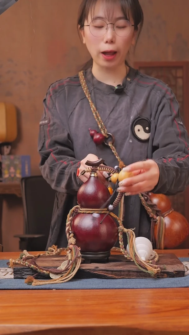 781号链接精品大漆葫芦现货现发[一物一拍]