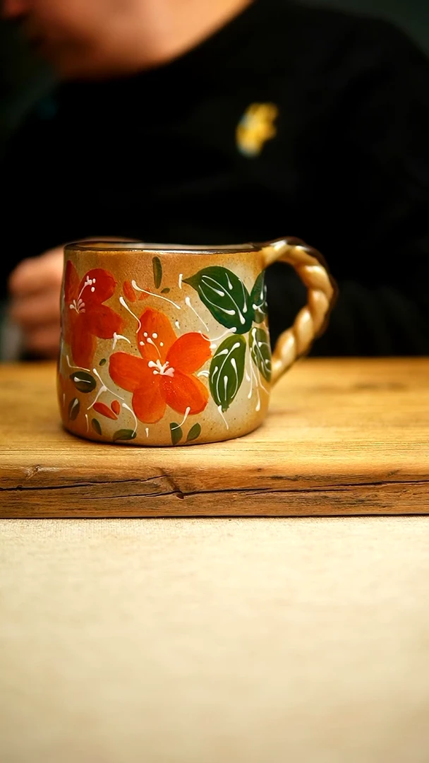 @@陶园瓷舍@@纯手工手绘@高温釉下彩