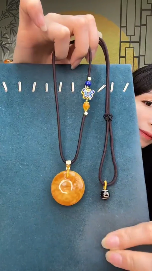 裸石琥珀未镶嵌天然蜜蜡H1778