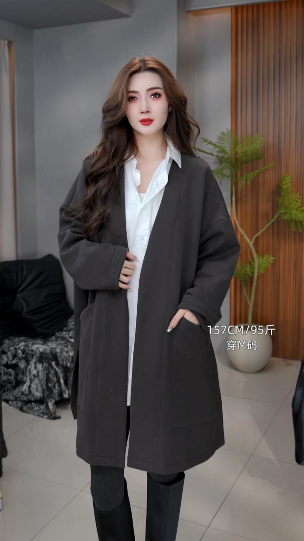 3658#新款西装式百搭时尚设计款外套
