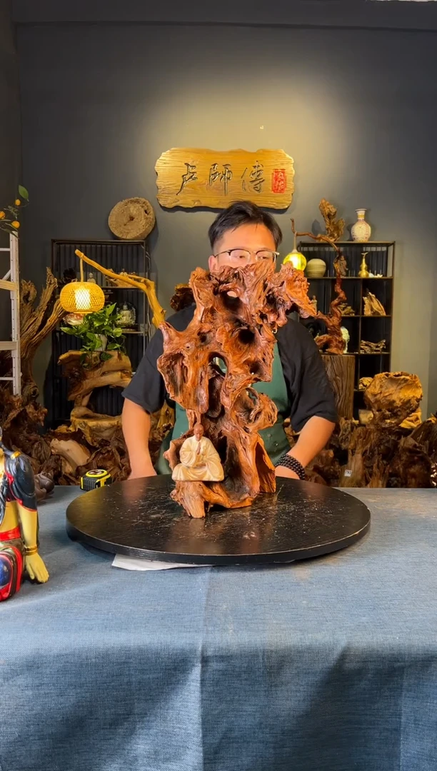 木卢师傅根艺作品（不包含人物摆件）
