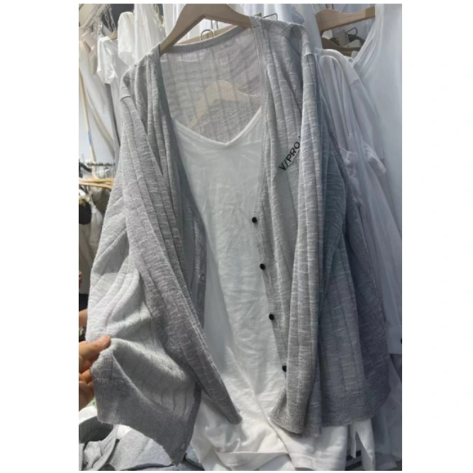 冰麻洋气防晒开衫（90斤穿到165斤）