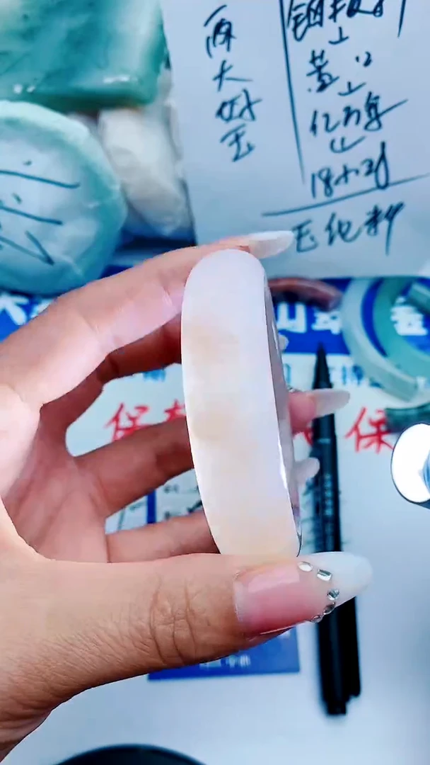 石英质玉手镯未镶嵌F208+53-54