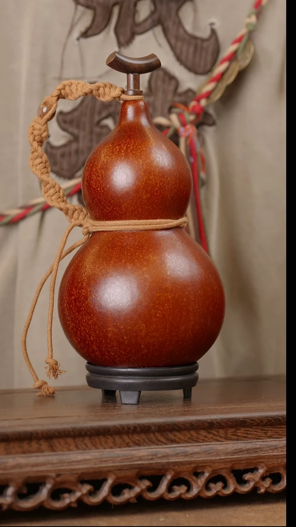 146号精品天然大漆酒葫芦一物一拍~