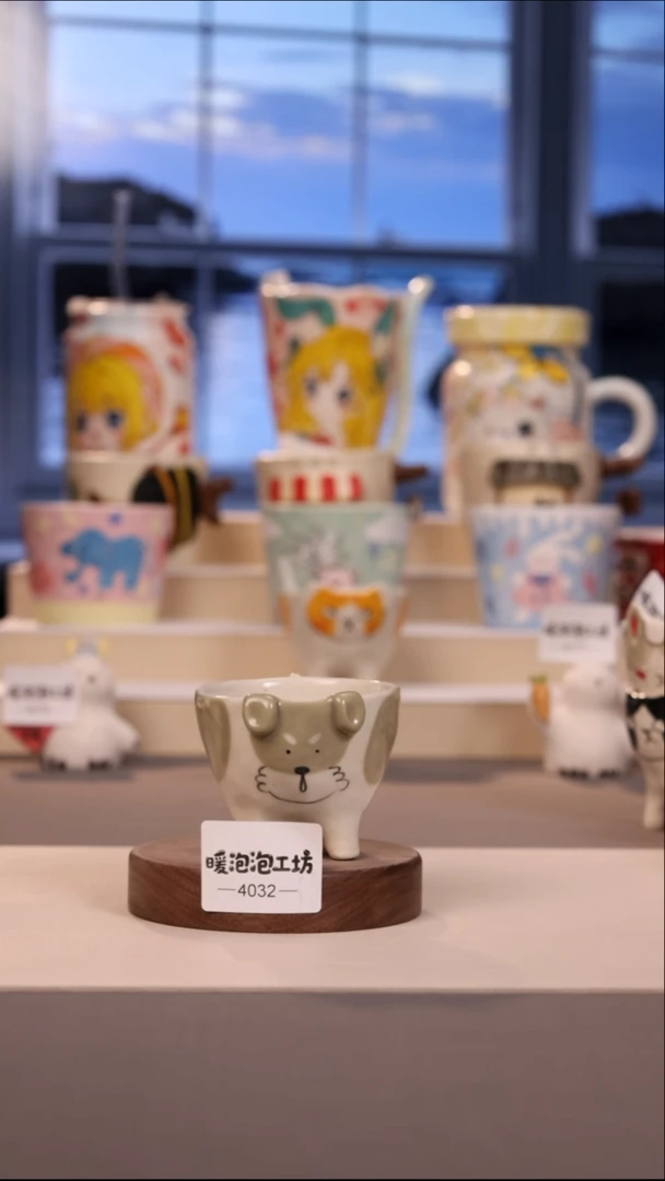 摆件景德镇原创手工陶瓷4032