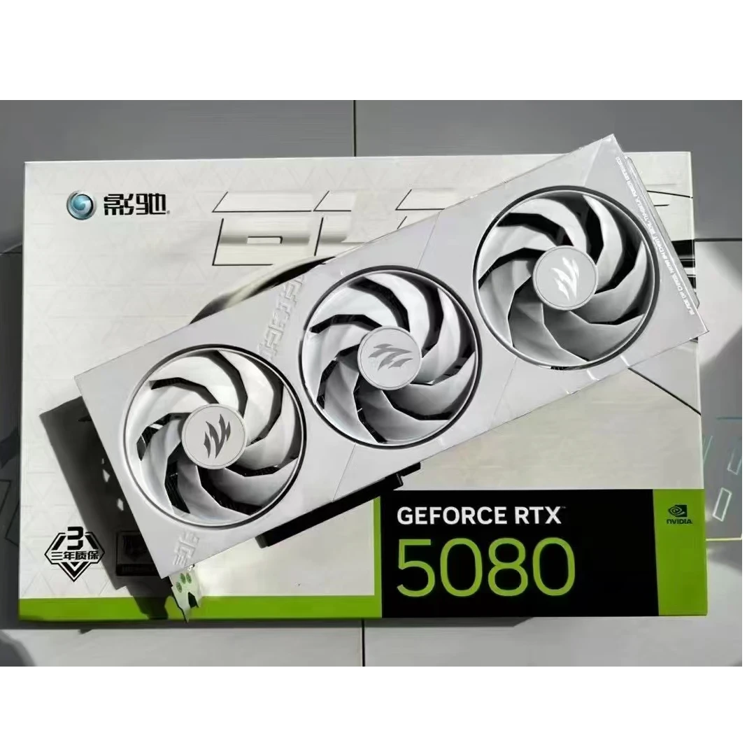 GALAXY/影驰影驰RTX5080魔刃/圣刃  ARGB灯牌、SFF-Ready,游戏、AI