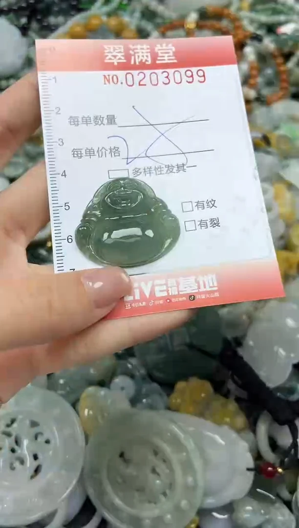 颈饰未镶嵌翡翠闪购0203099