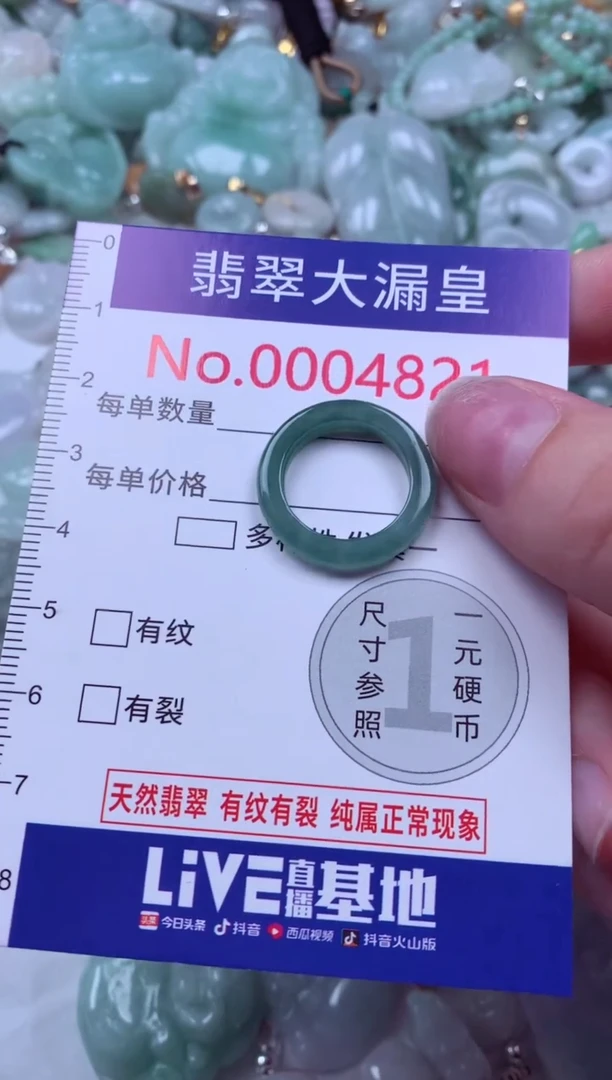 吊坠(不含链)未镶嵌翡翠4821