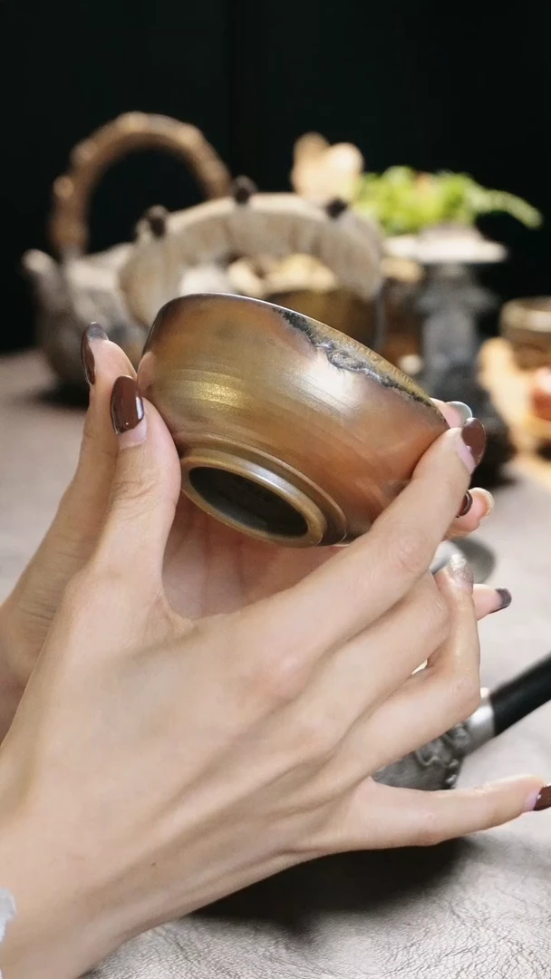 【闪购商品】境秋柴烧主人杯周边