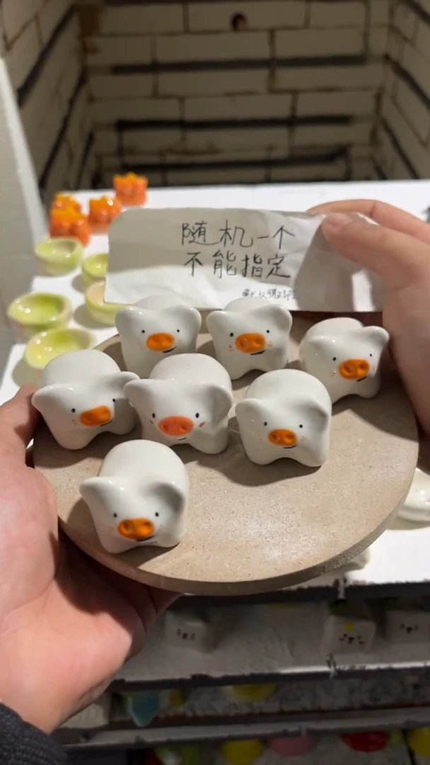 【闪购商品】摆件31纯手工微瑕陶瓷