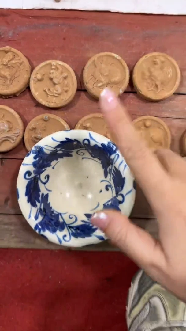 瓷片小*把件摆件888888888