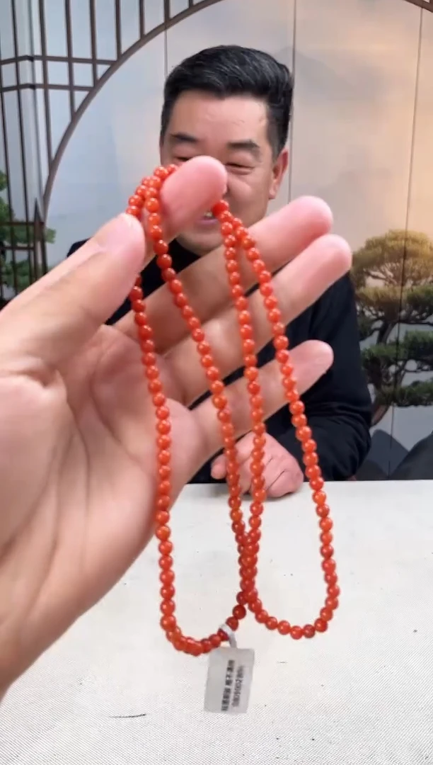 【闪购商品】南红玛瑙颈饰未镶嵌多样性拍一发一带证 21011